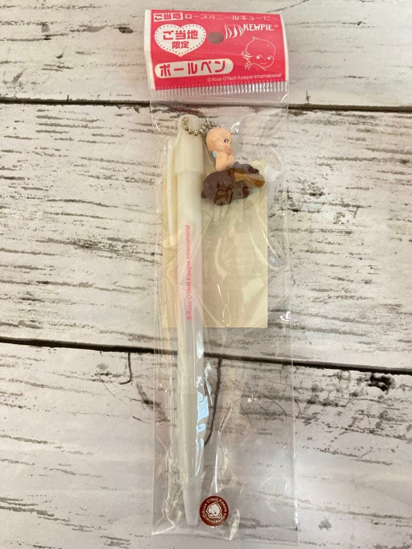 ローズオニールキューピー　ご当地限定ボールペン　北海道　木彫熊バージョン　激レア
