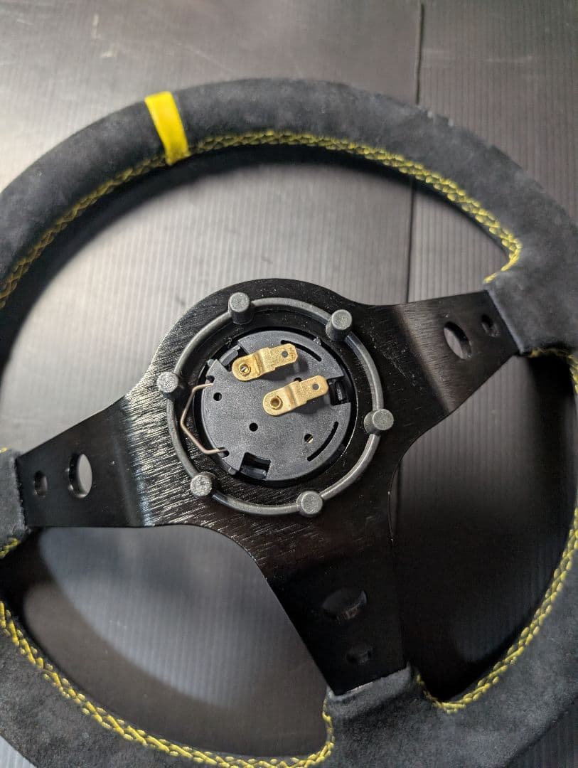 RAST スエード ステアリング ハンドル