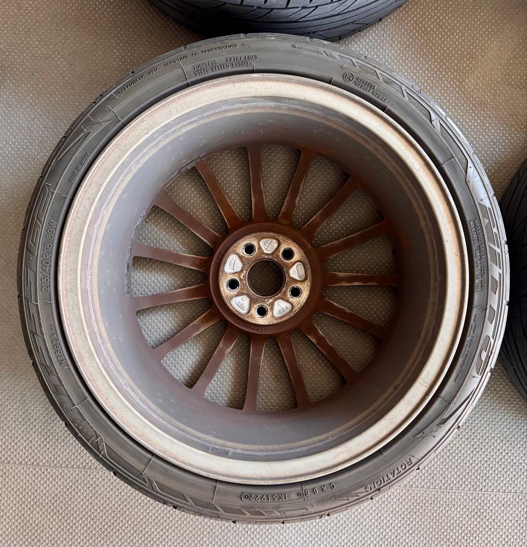 STI ENKEIホイール 18inch NITTO NT555 G2 送料込