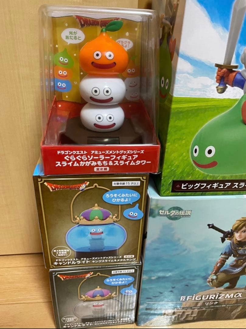 ゼルダの伝説　リンク　ドラゴンクエスト　スライム　5点セット