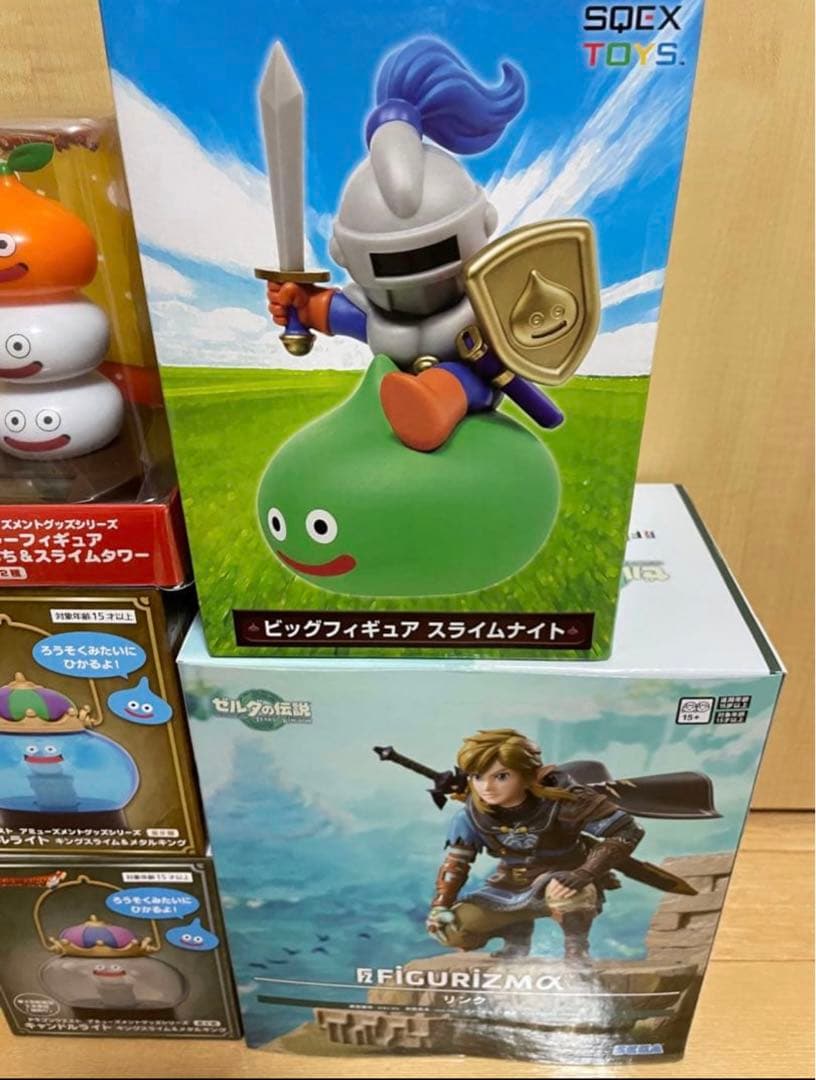 ゼルダの伝説　リンク　ドラゴンクエスト　スライム　5点セット