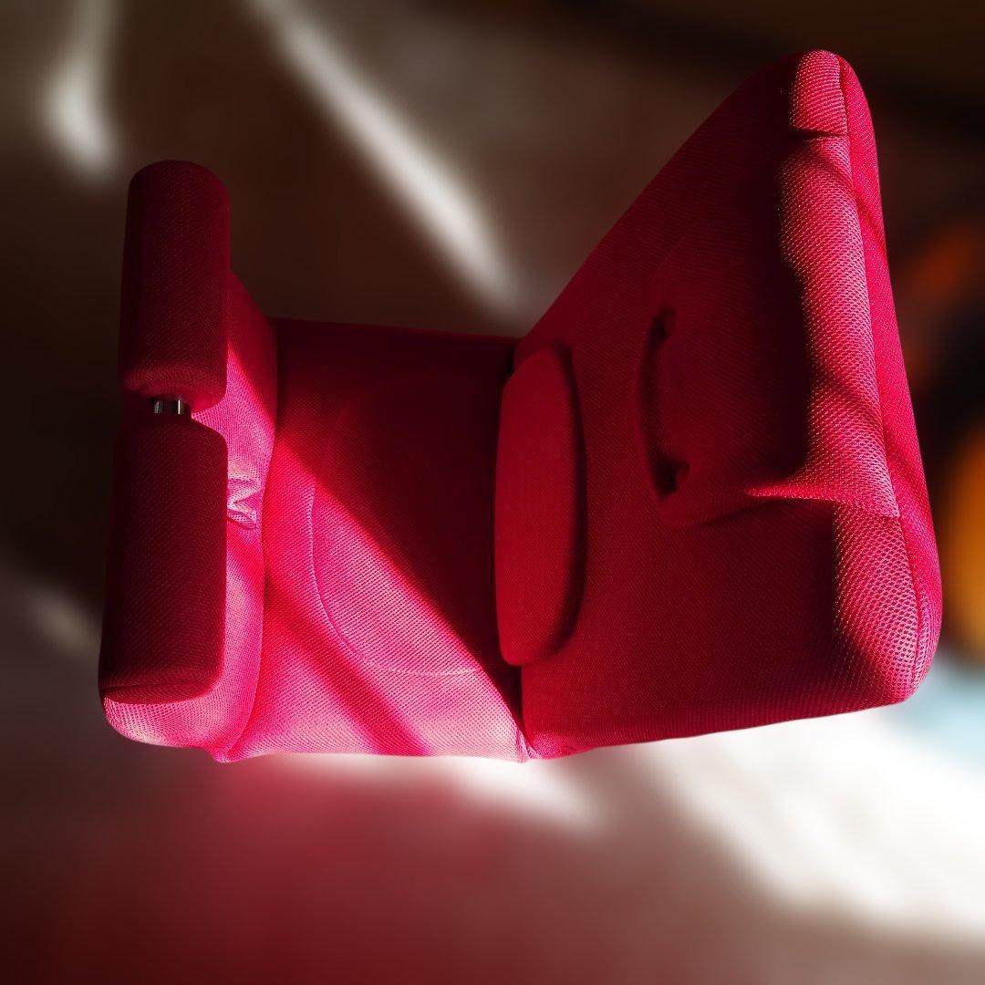 ミズノ トレーニング腹筋君 ！ 座椅子 レッド