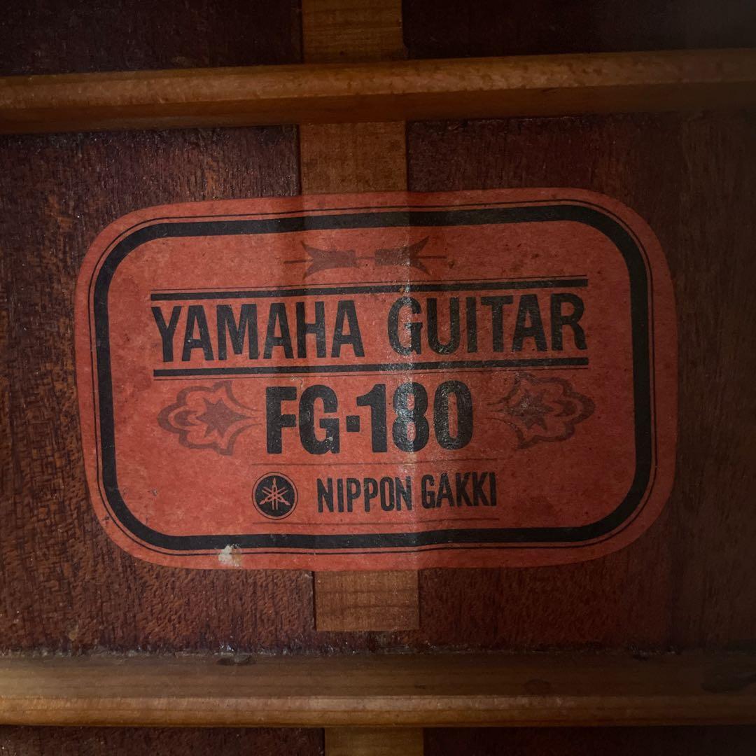 ★名機★ YAMAHA FG-180 【赤ラベル】 爆音♪