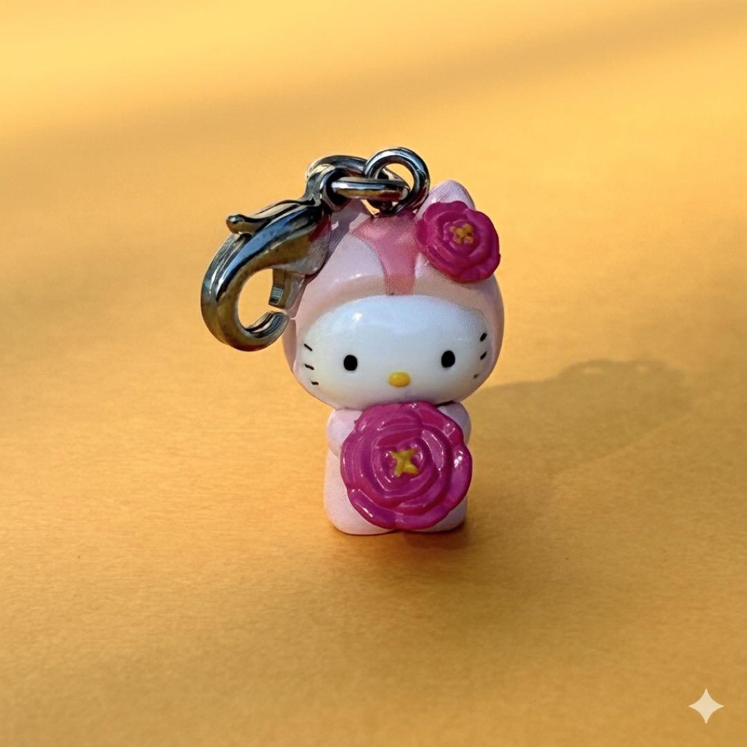 レア★北海道 羊 キツネ 東京 リス ファスナーマスコット 根付★ご当地キティ