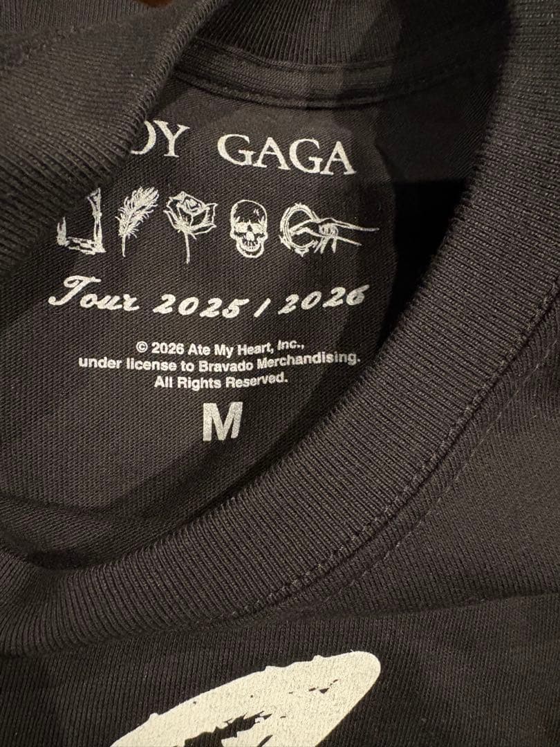 M サイズ　LADY GAGA レディー・ガガ Tシャツ 踊るか死ぬか