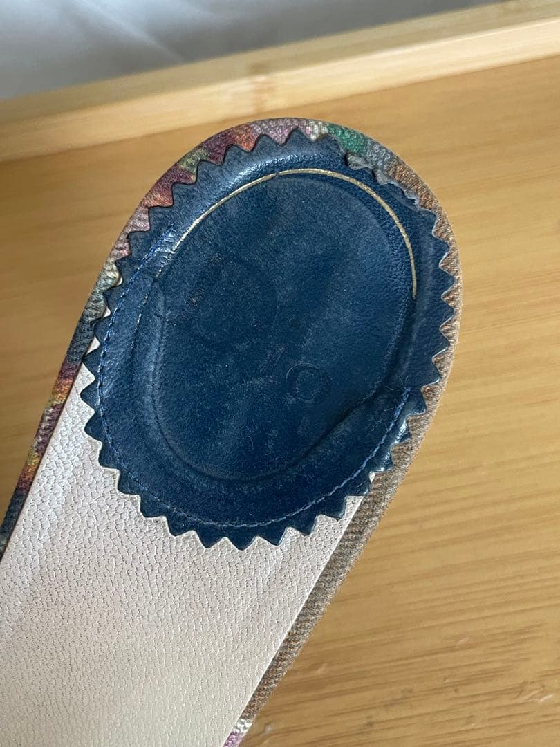 ディオール ヴィンテージ ヒール ミュール 鍵 サンダル dior