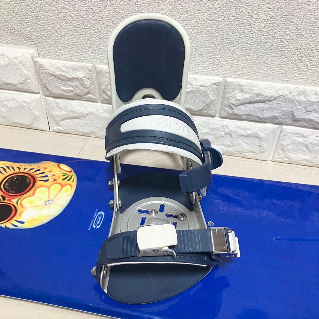 ケース付/RIDE TIMELESS ライドスノーボードセット152 バイン約M