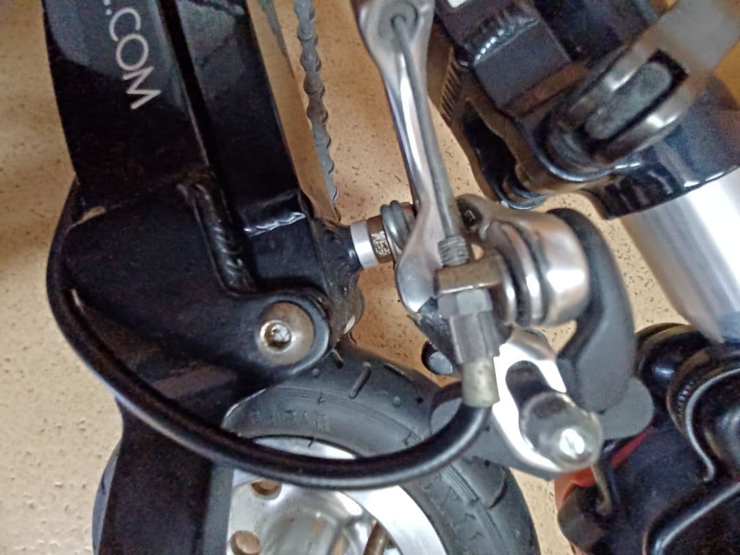 【中古】HANDY BIKE 折りたたみ自転車 ブラック