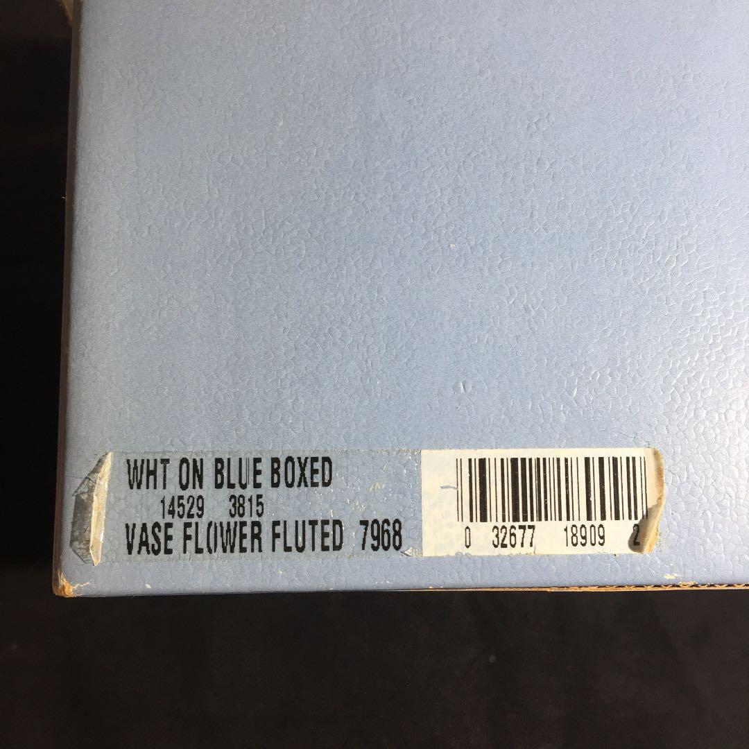 ウェッジウッド　ジャスパー　フラワーベース　新品箱入り