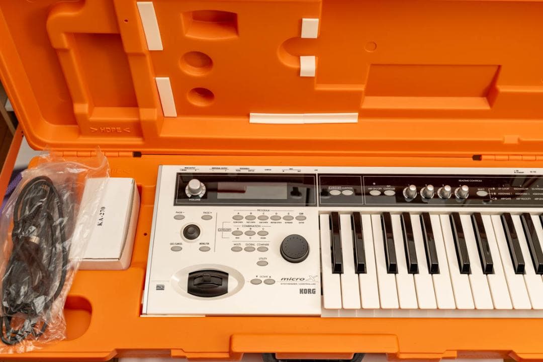 【美品】KORG micro X 37鍵 シンセサイザー