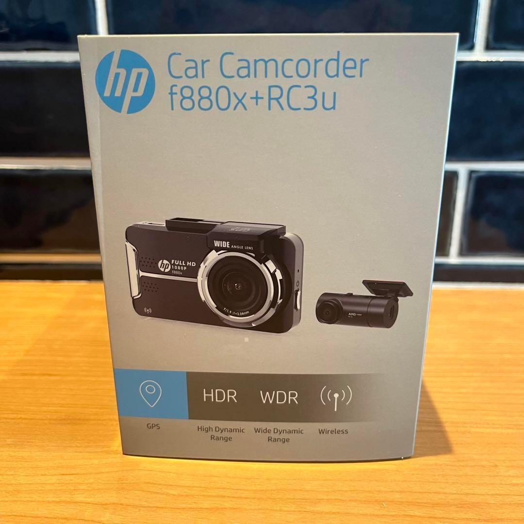 hp ヒューレットパッカード ドライブレコーダー 前後カメラ フロント リア