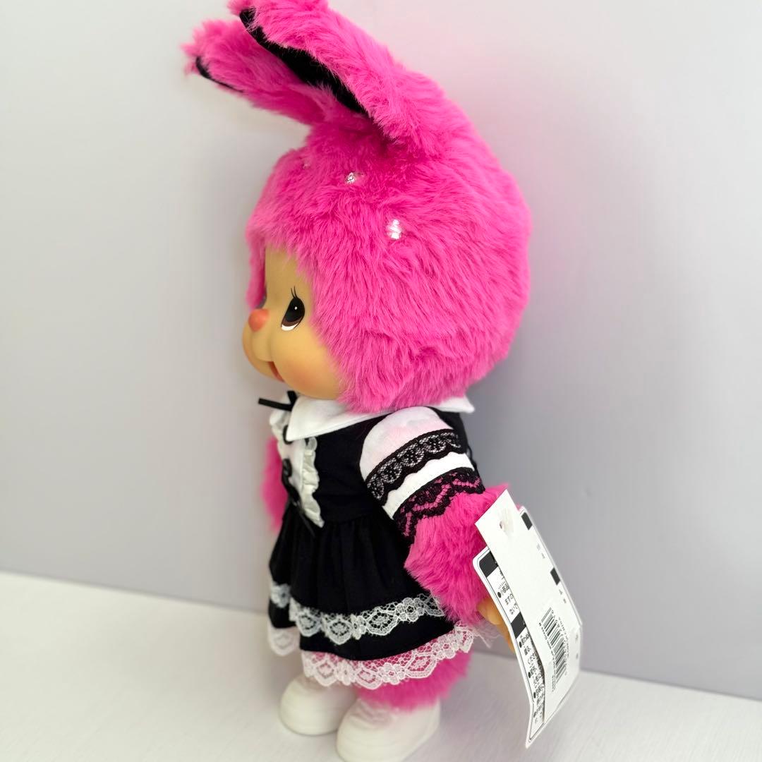 【希少】香港限定　モンチッチ チムたん Mサイズ ホットピンクドレス 新品
