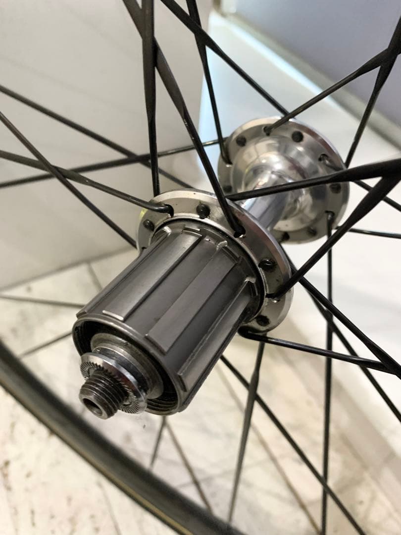 ◆重量タイヤ込1.1kg激軽【カーボンホイール】DURAACEバブ！チューブラー