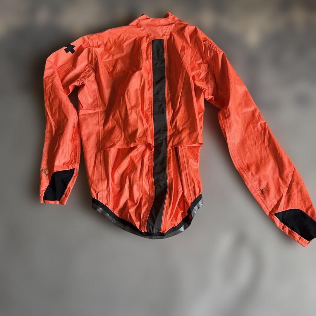 アソス　 ウィンドブレーカー Lオレンジ