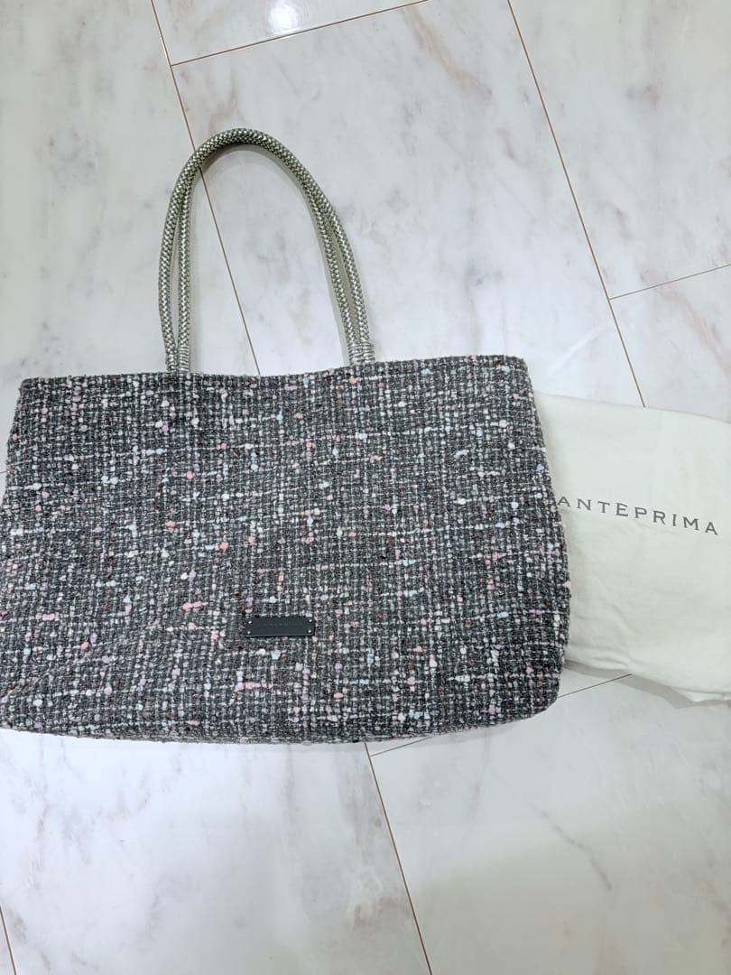ANTEPRIMA ワイヤーツイード トートバッグ