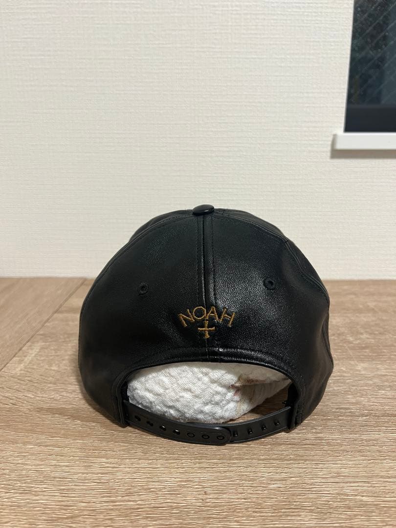 NOAHキャップ　ベースボールキャップ　USA レザーキャップ