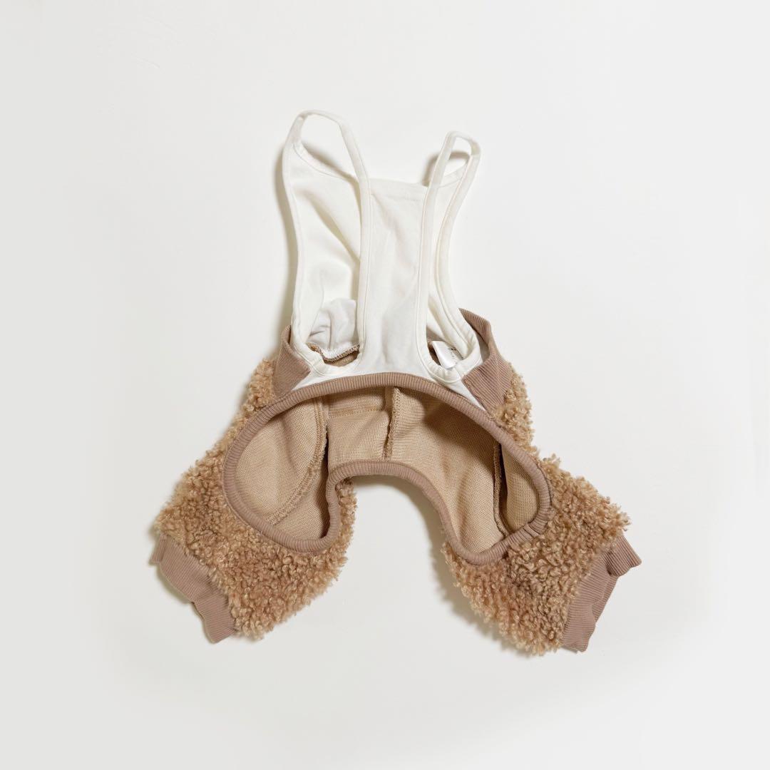 デニムローズ　ワッペンボアパンツ