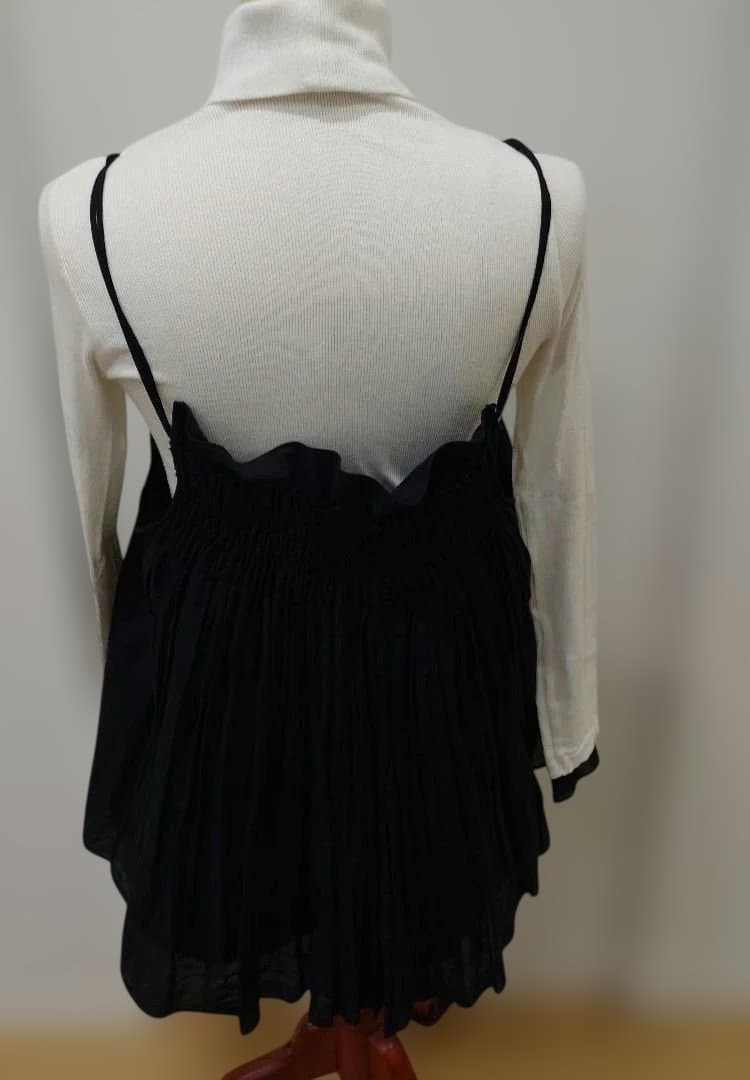 Curensology カレンソロジー コットンシルクギャザーキャミソソール