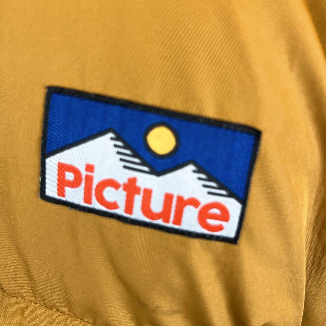 Picture リバーシブル ジャケット マスタード ウェア