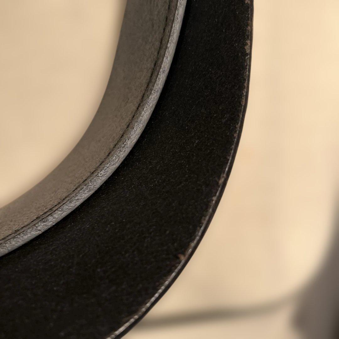 Rick Owens レザー サンバイザー