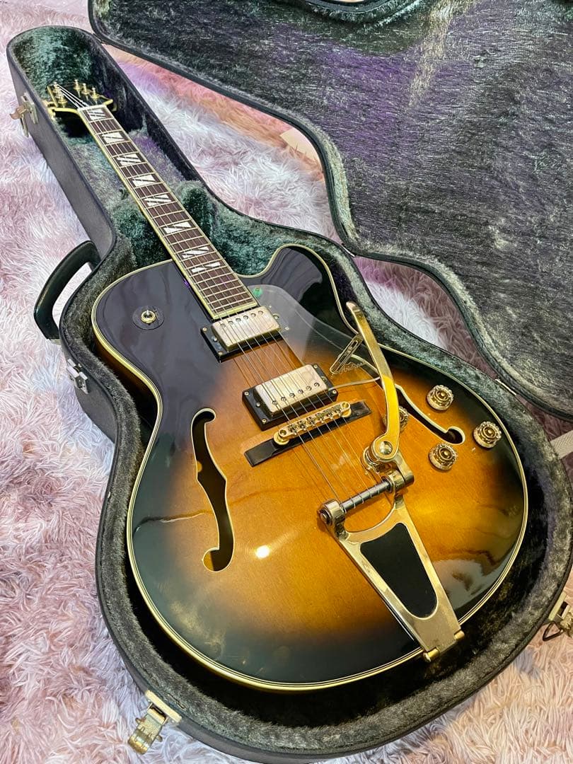 Aria Pro II FA-70TR フルアコ / Bigsbyタイプトレモロ