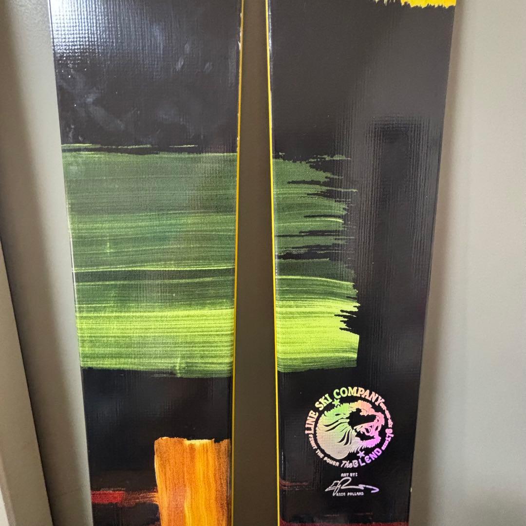 LINE BLENDツインチップファット フリースタイル カービングスキー板