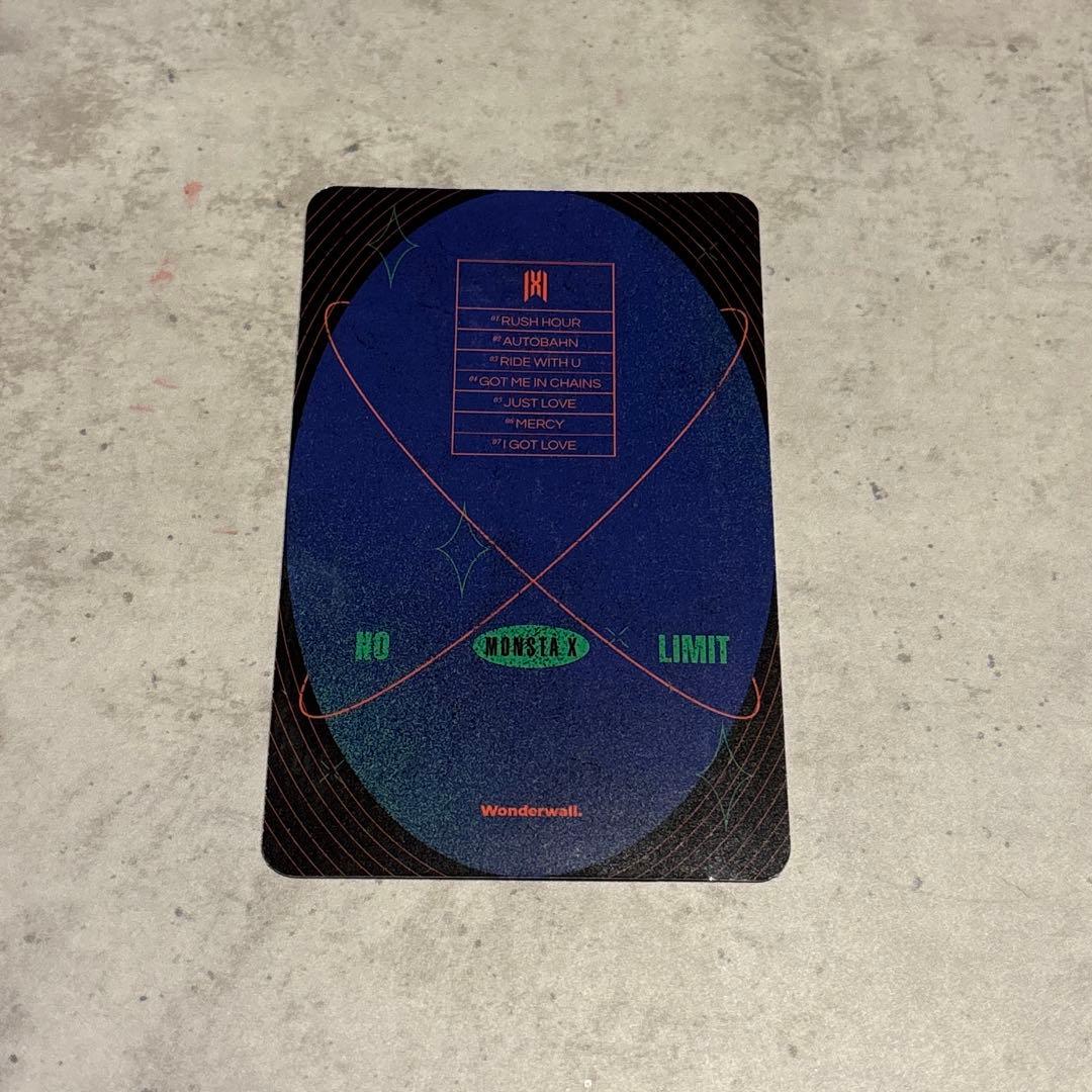 MONSTA X キヒョン ヨントン特典　直筆サイン入りトレカ