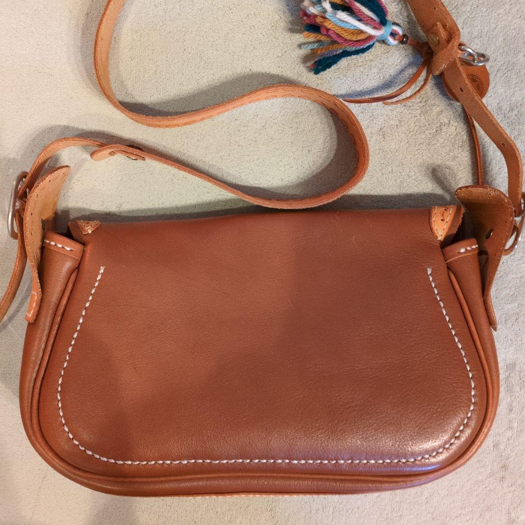 LUCKY JOHNラッキージョン　ショルダーバッグRSB12(タッセル付き)