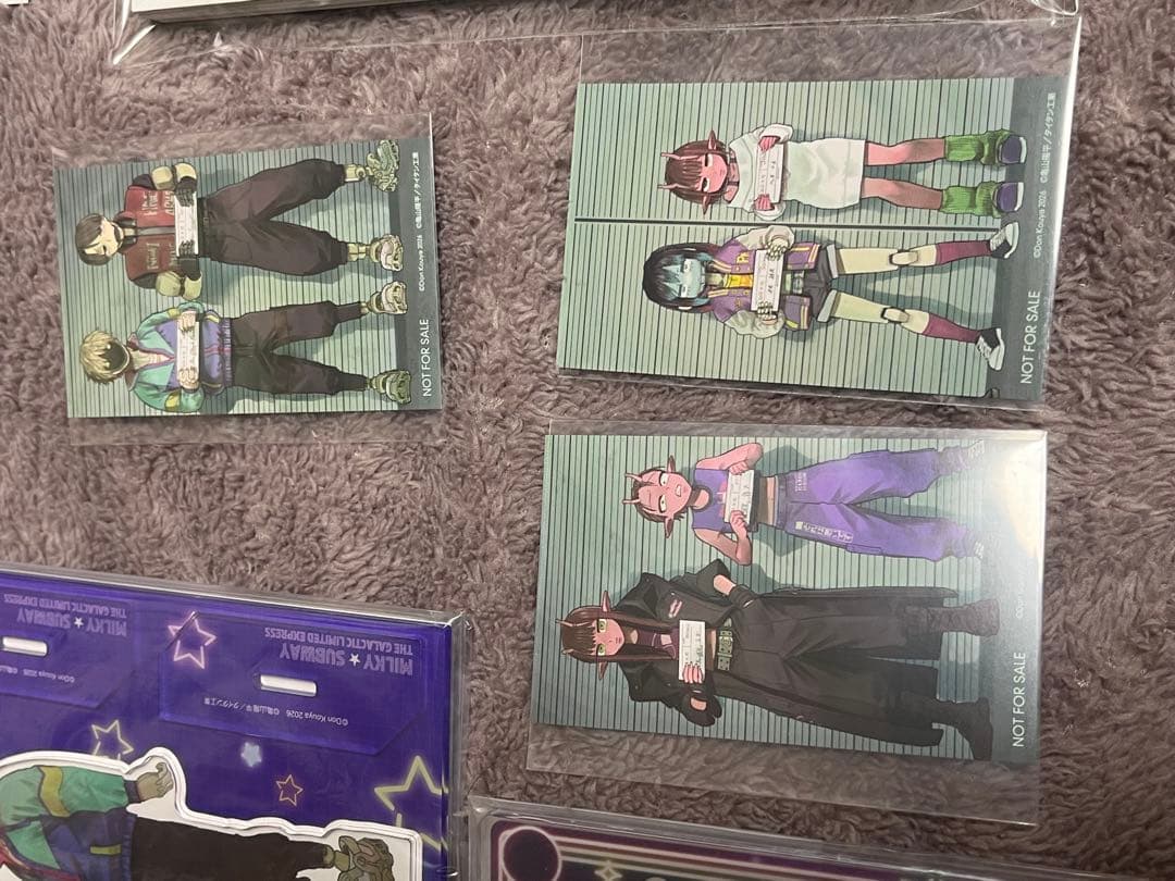 【特典のみ】　ミルキーサブウェイ　アニメイト限定版　とらのあな限定版　有償特典