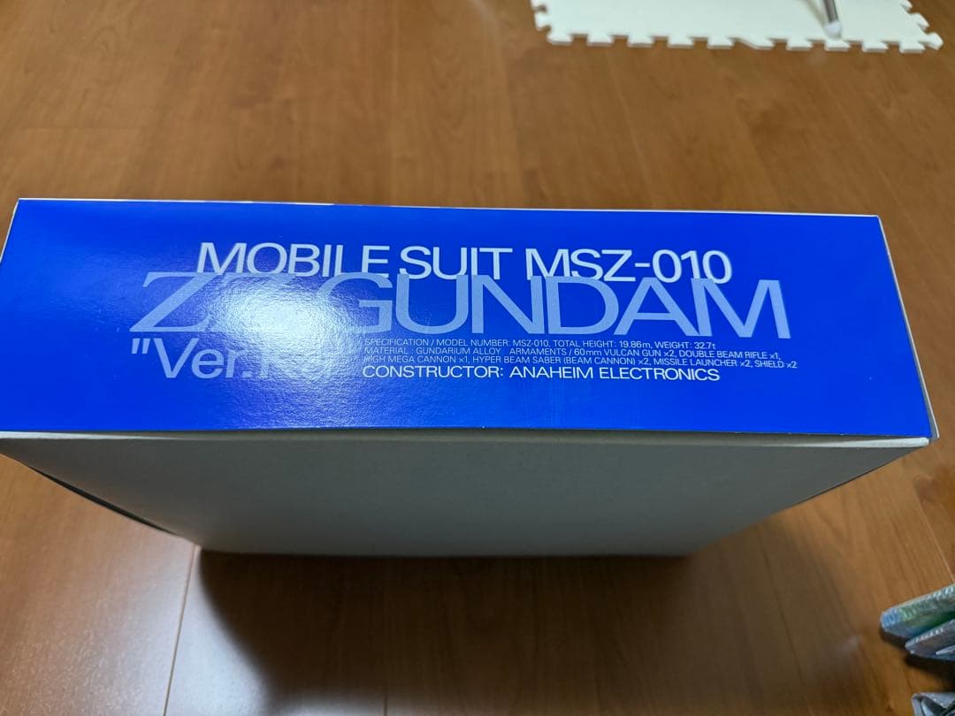 MG 1/100 ZZ GUNDAM \"Ver.Ka\" クリア限定版