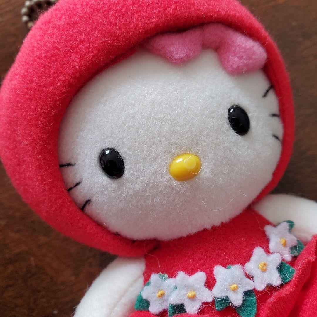 ハローキティ ご当地 ぬいぐるみ 信州限定 りんご マスコット