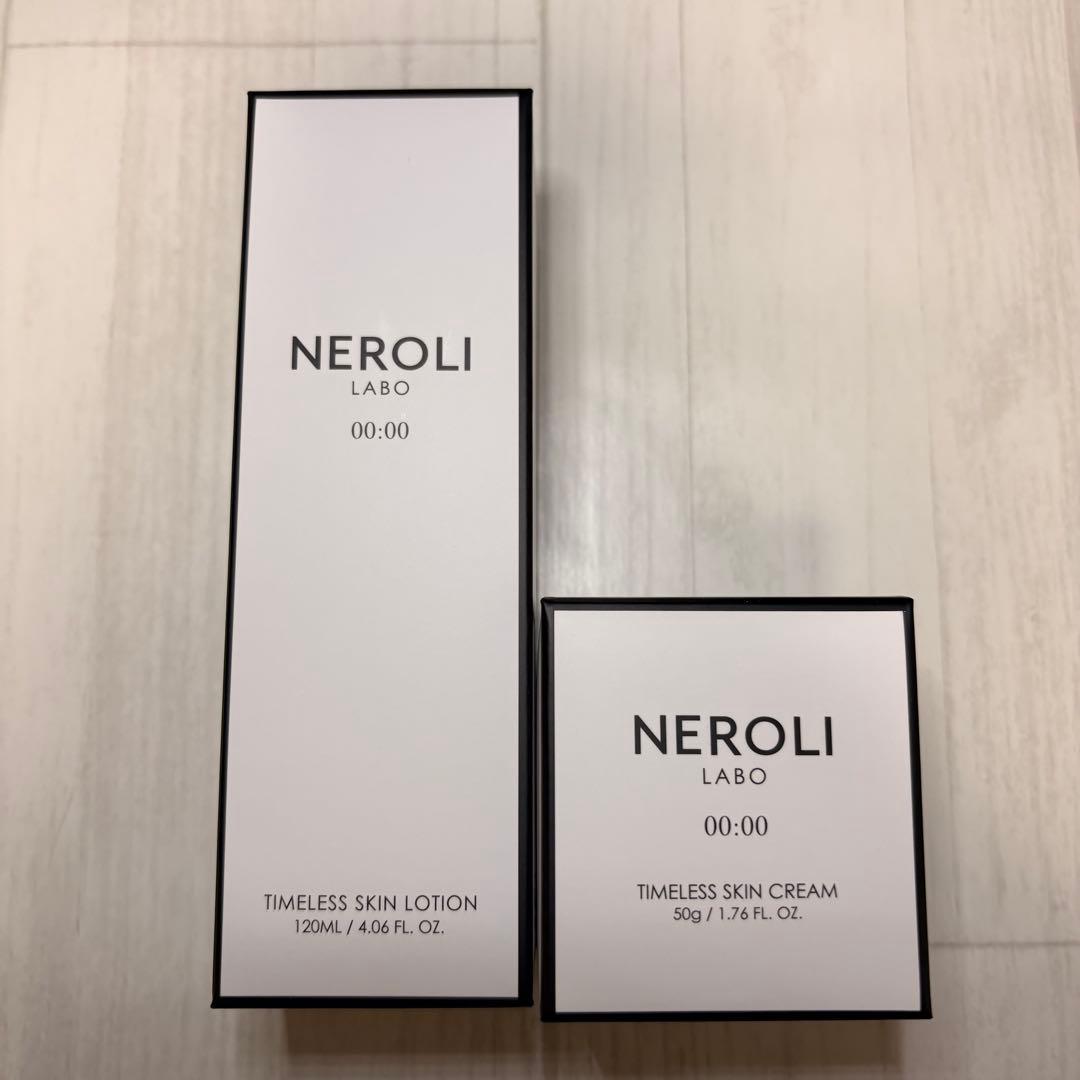 【新品】NEROLI LABO タイムレススキンローション・クリームセット