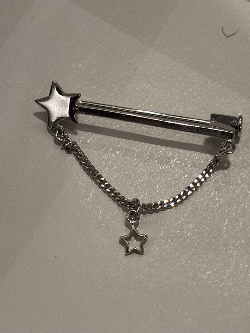 ディオールオム エディスリマン 2006AW シューティングスターピンブローチ