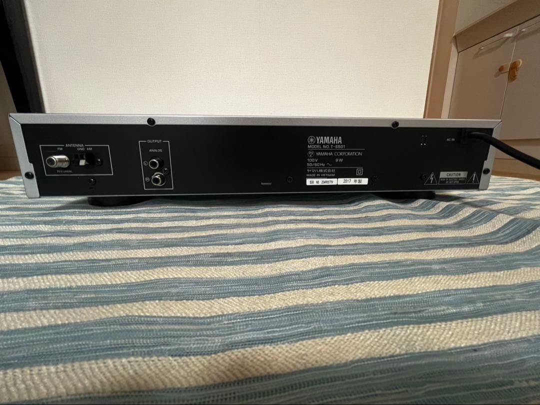 現品限り‼️ YAMAHA T-S501 FM AMチューナー　ラジオ アンテナ
