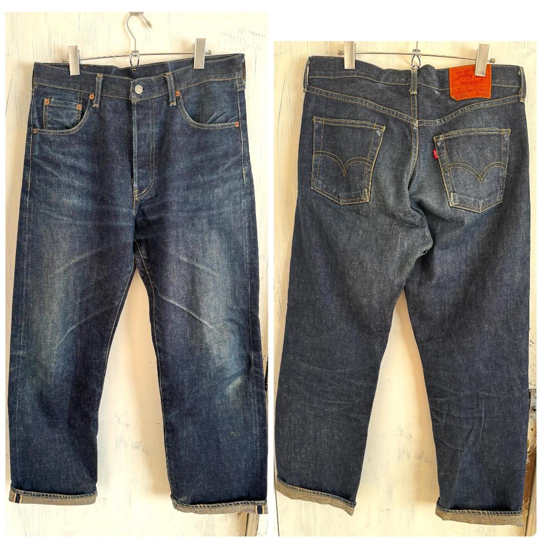 ビッグE Levi's503B赤耳W34L36セルビッチデニムパンツリーバイス