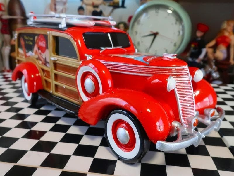 コカコーラ フォード ウッディーワゴン サーフボードx2付 シリアル有