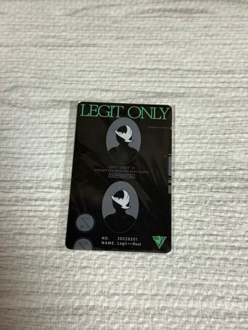 Legit Membership Card -極秘-