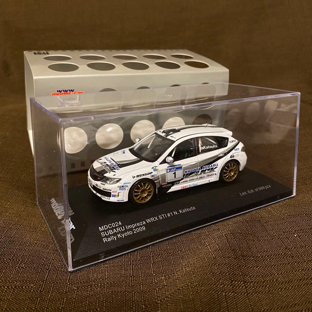 1/43 インプレッサ　WRX STI N. Katsuta ラック仕様
