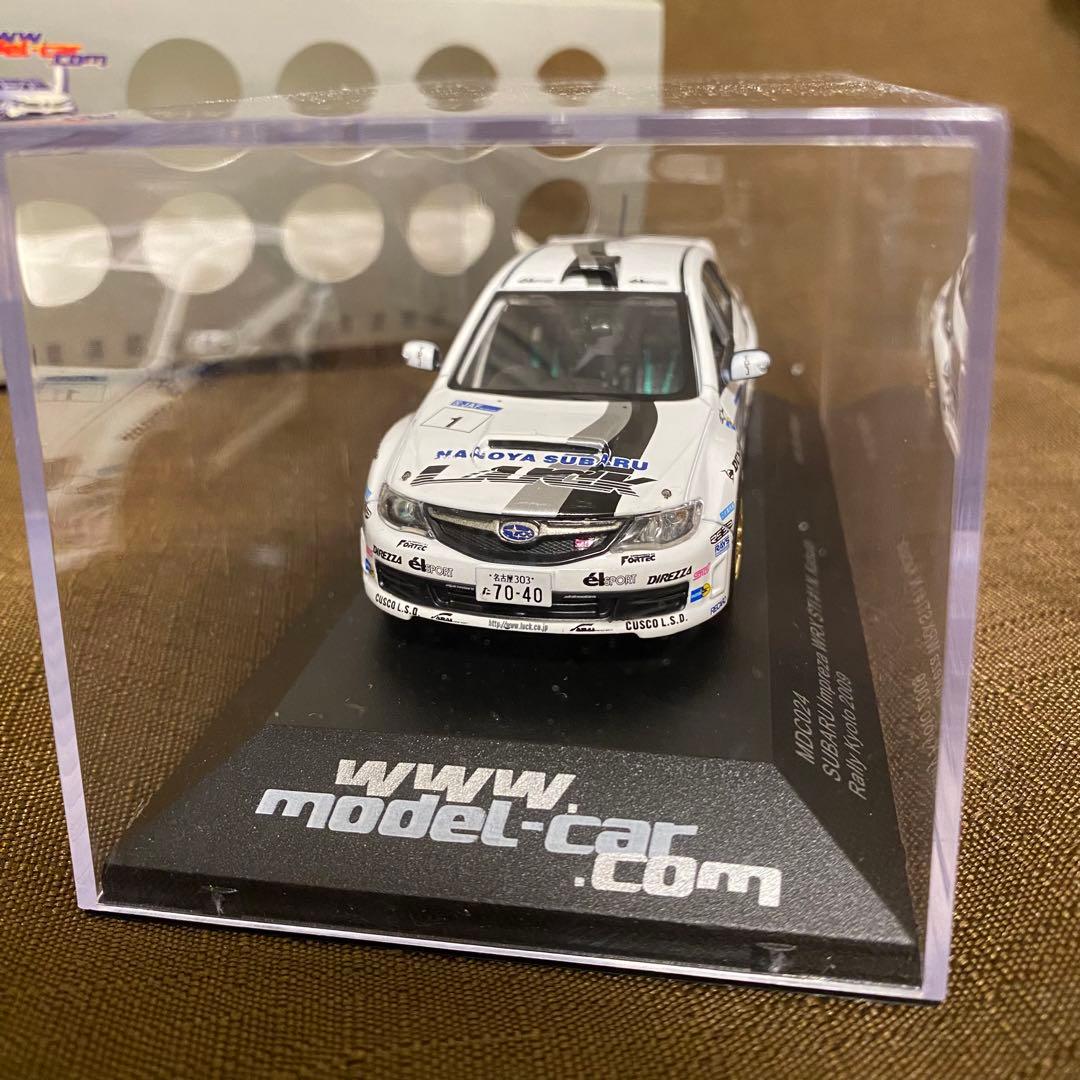 1/43 インプレッサ　WRX STI N. Katsuta ラック仕様