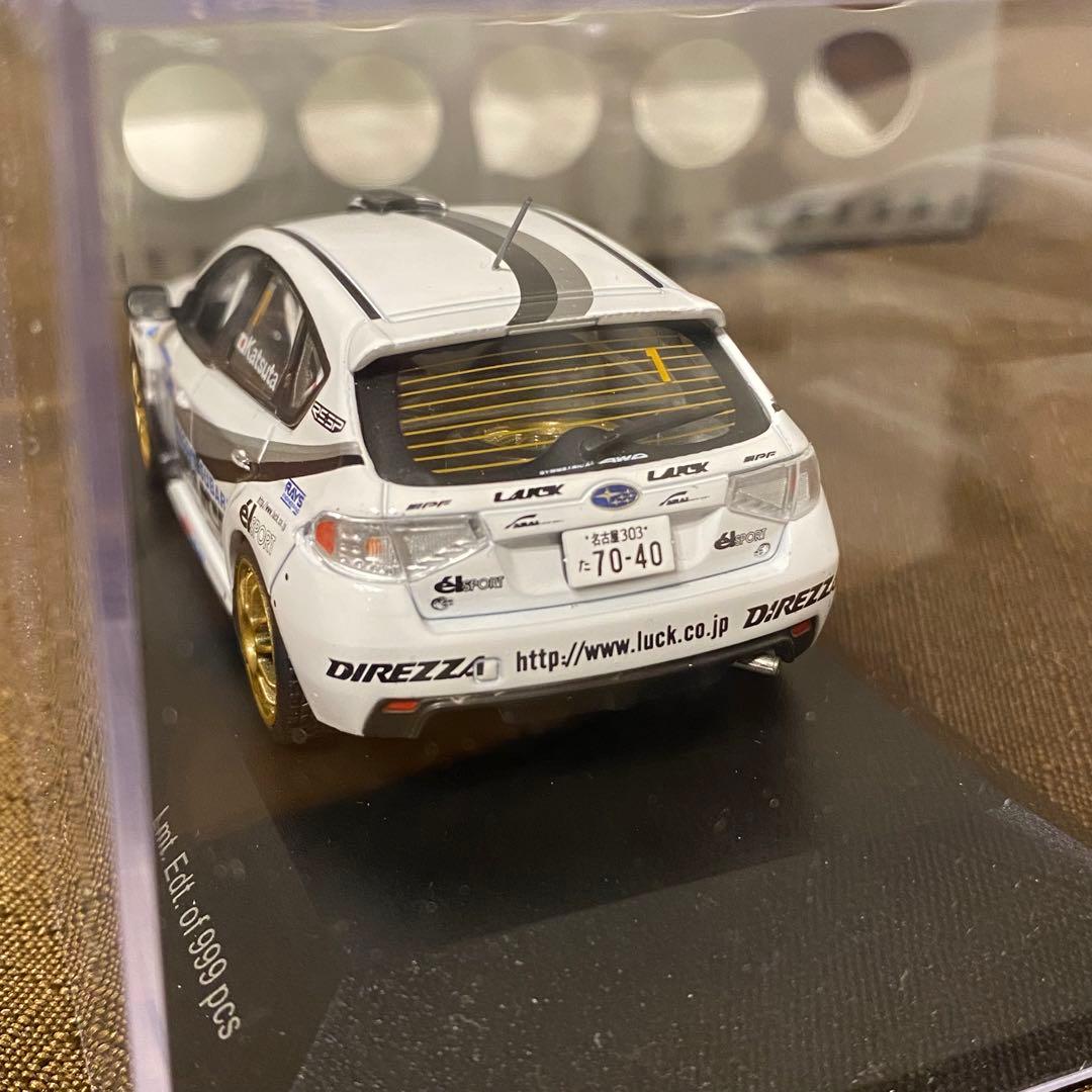 1/43 インプレッサ　WRX STI N. Katsuta ラック仕様