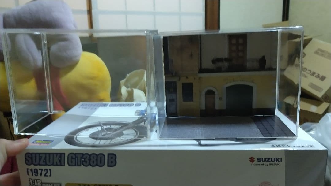 バイクプラモデルエイプ製作用依頼用 エイプのみの販売。KH400は付きません。