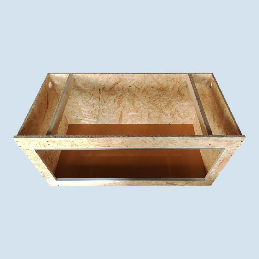 爬虫類ケージ 69×40×40㎝ ガラス最大　キャップ②