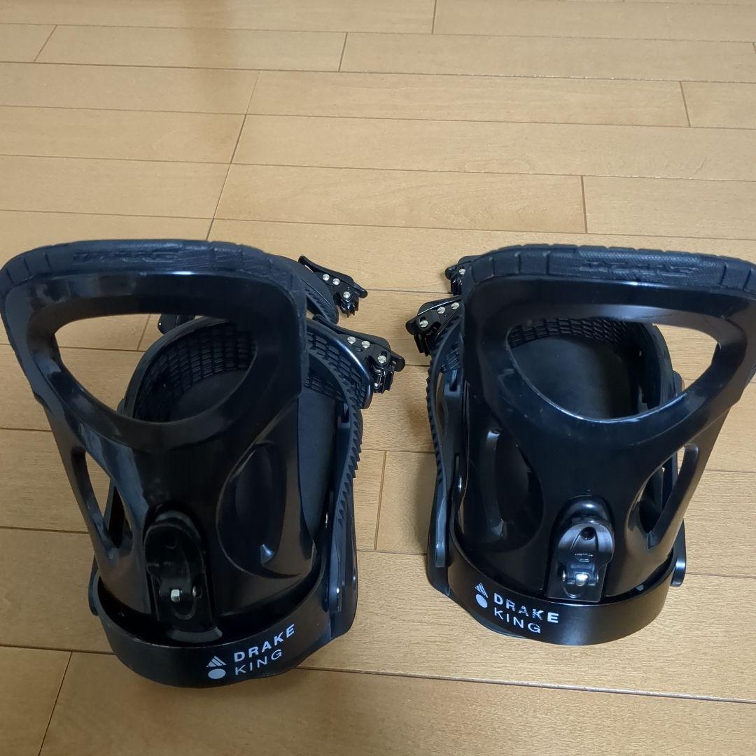 DRAKE KING スノーボードビンディング ブラック　Ｍサイズ