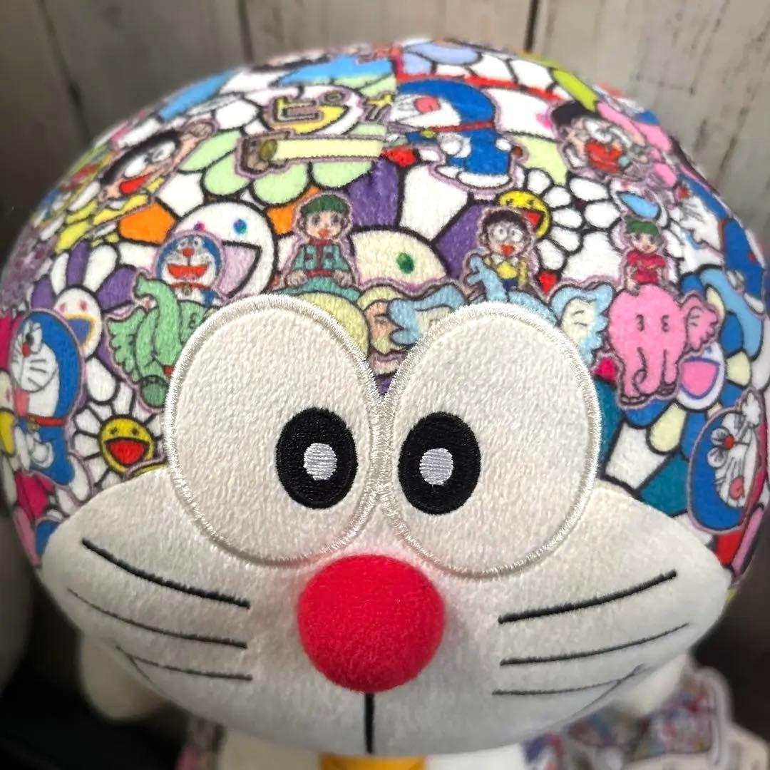 ドラえもん ぬいぐるみ カラフル柄 約30cm