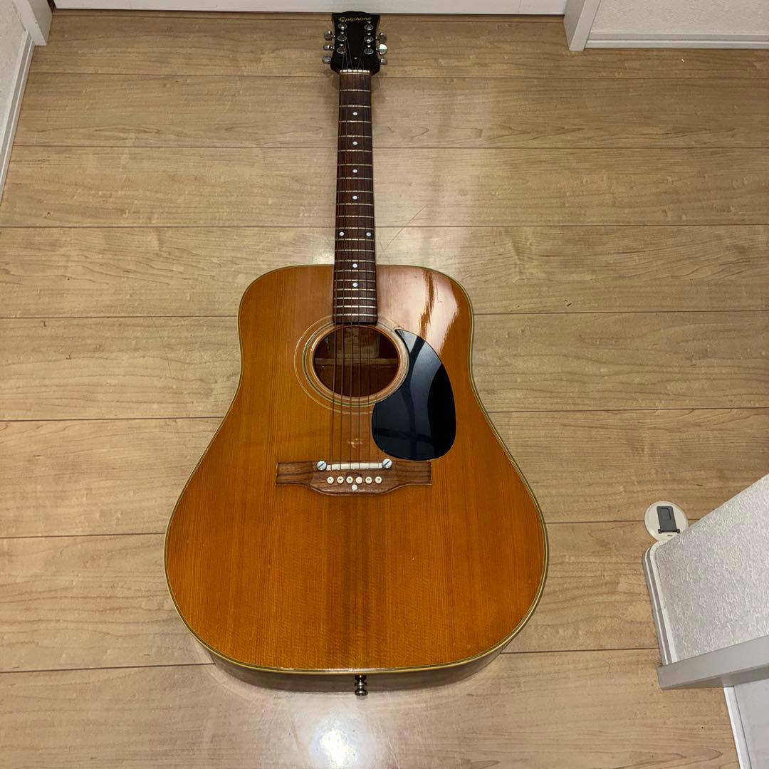 激レア　エピフォン　　アコースティックギター　ドレッドノートタイプ