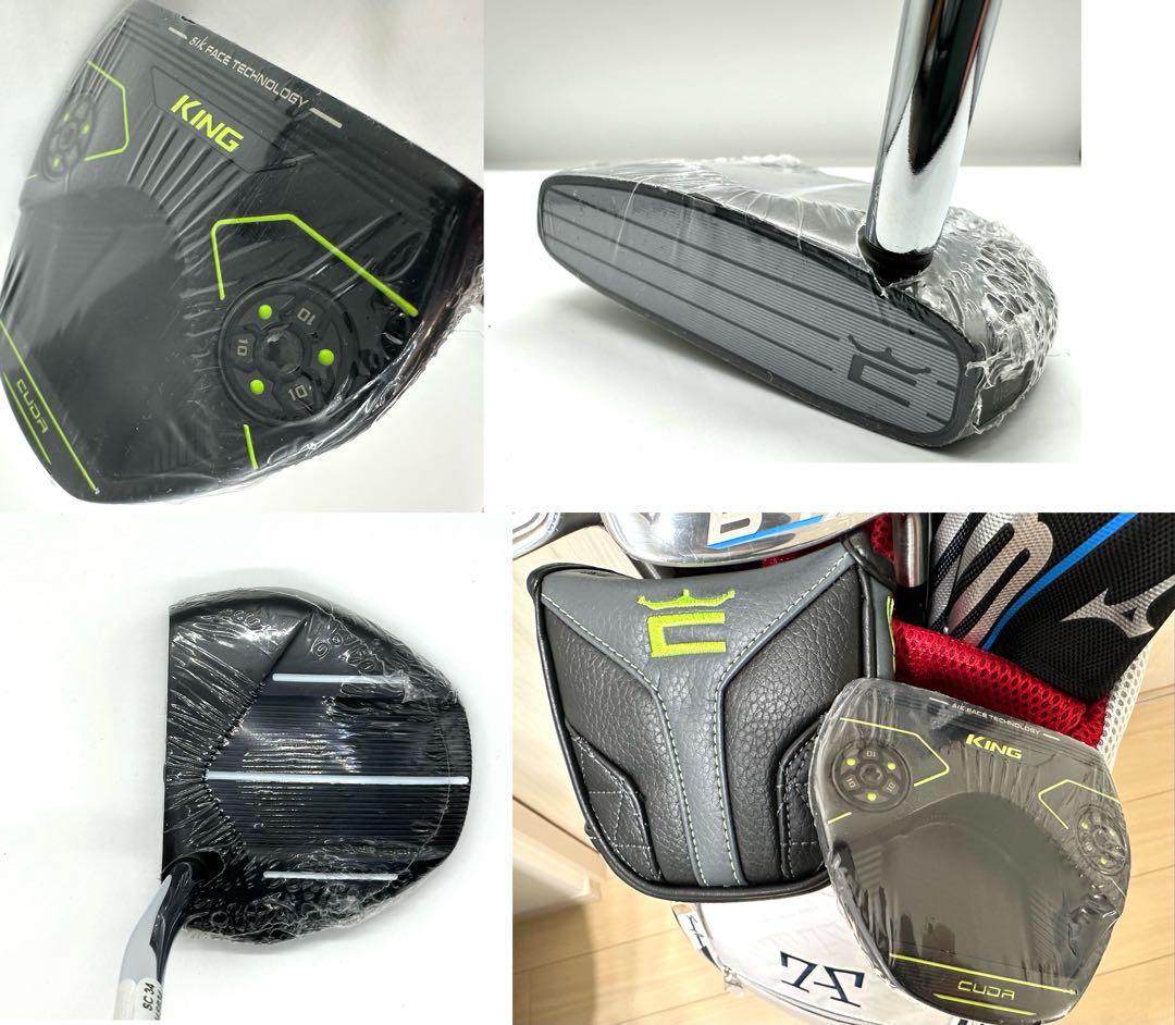 新品｜ゴルフスターターセットメンズ初心者11本｜ミズノ／パター／キャディバック付