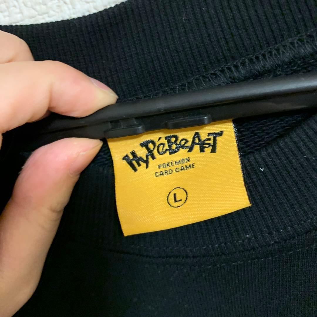 【希少】HYPEBEAST X Pokemon cardスウェット L