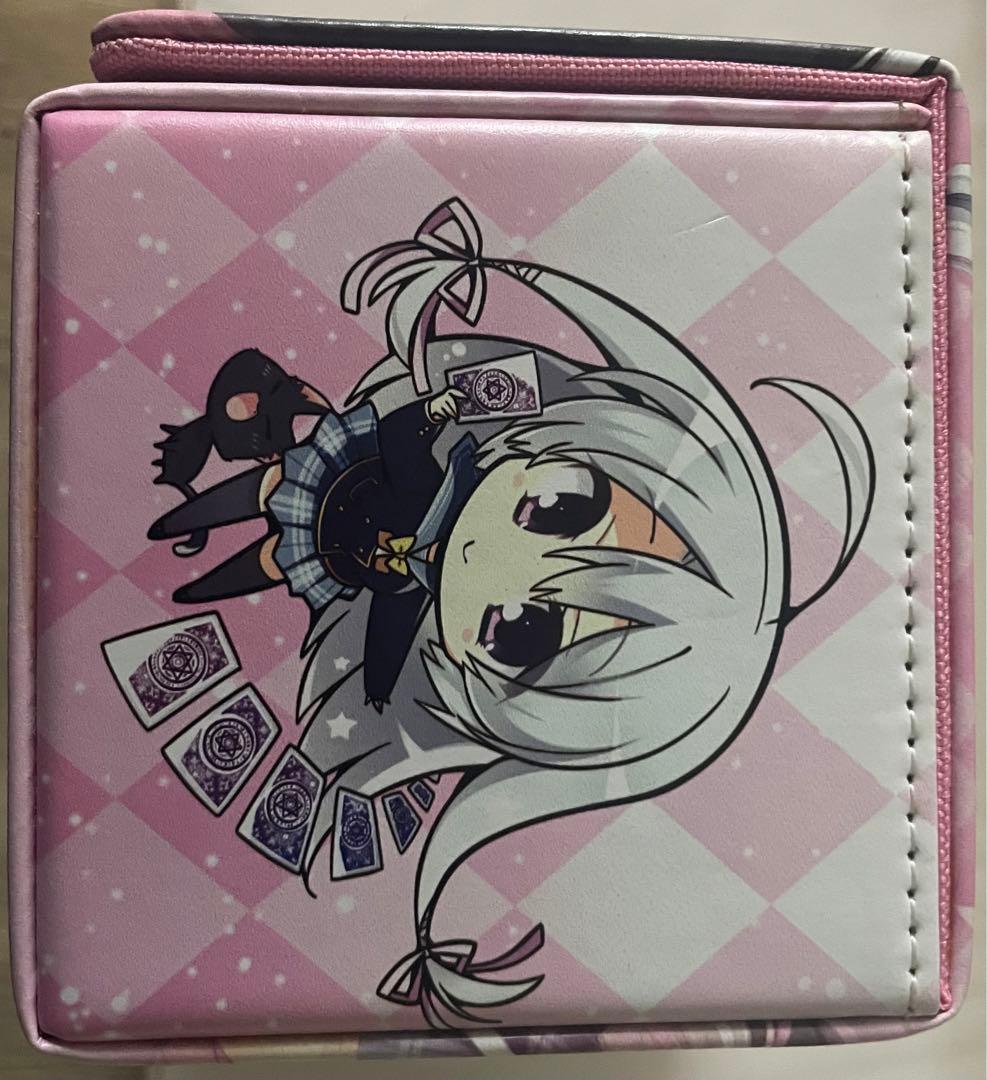 ゆずソフト 因幡めぐる 綾地寧々　三司あやせ合皮製デッキケースセット