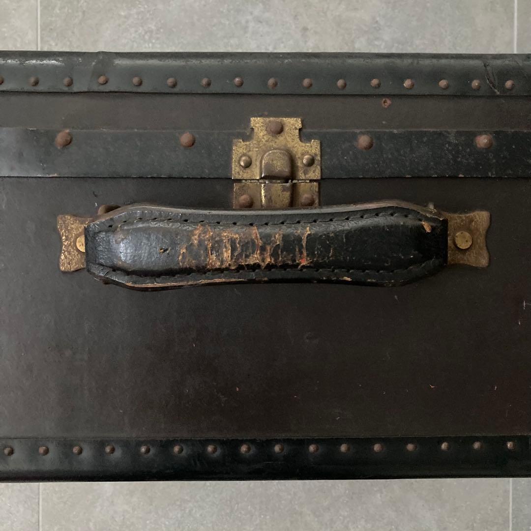 特大 ヴィンテージ トランクケース トランクバッグ 67cm×43cm 古道具⑦