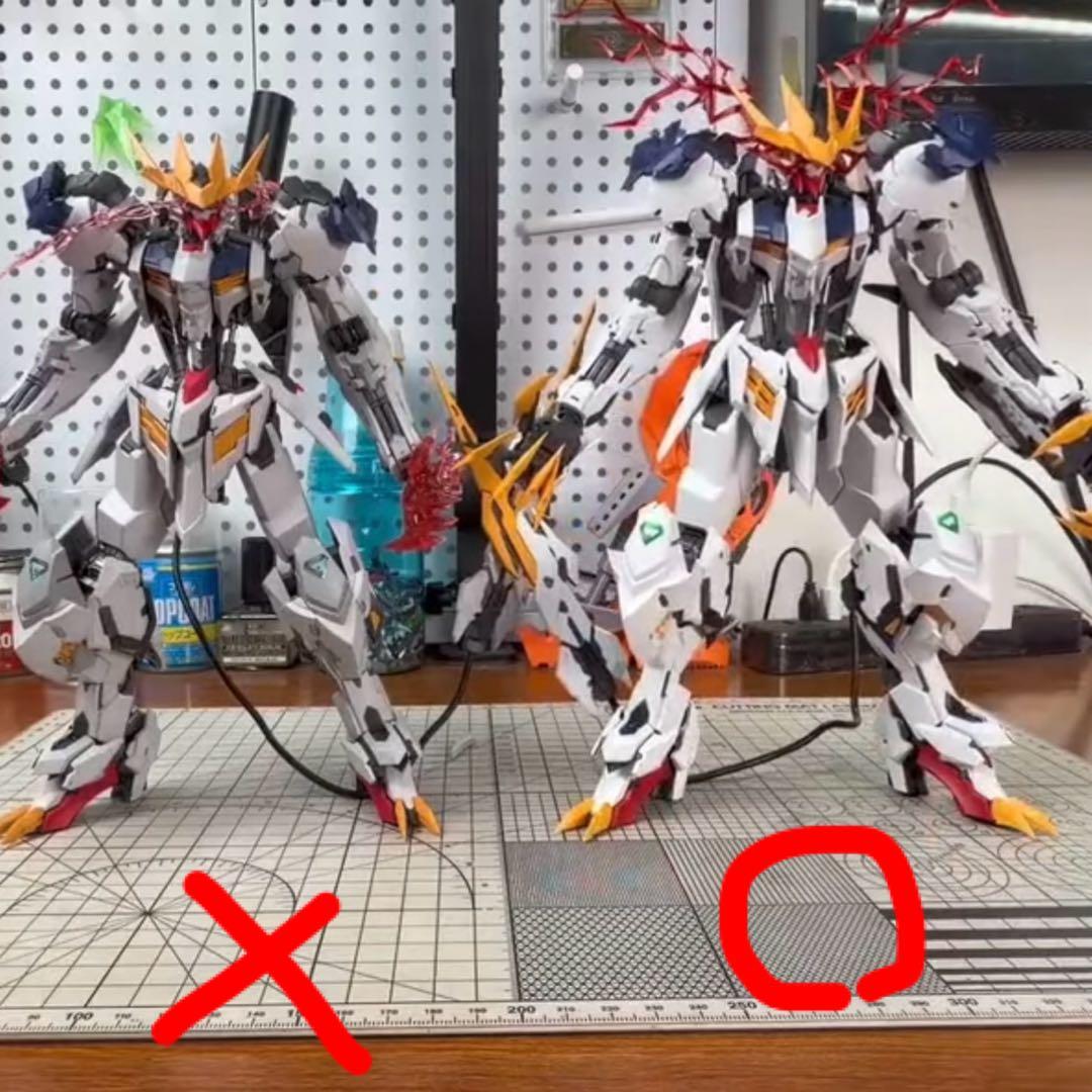 LUNAVOR製　バルバトスルプスレクス　似　狼王　プラモデル　バルバトス　似